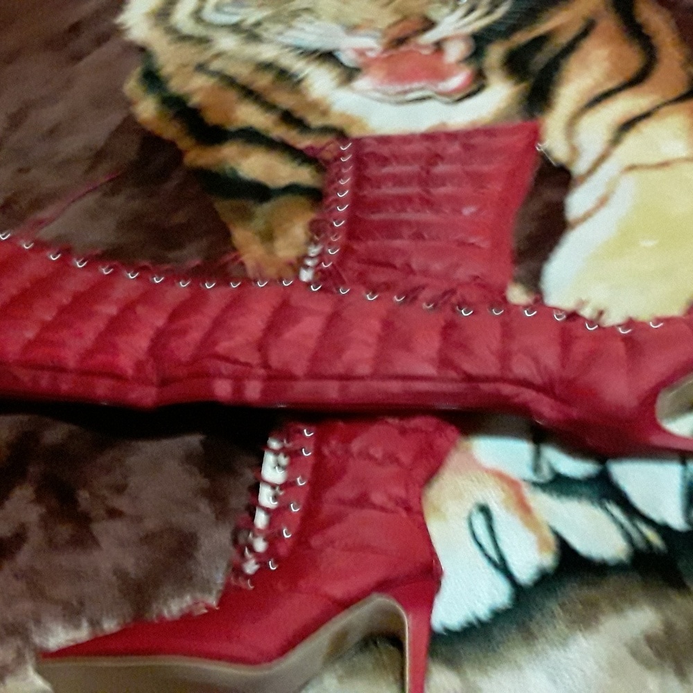 Red boots